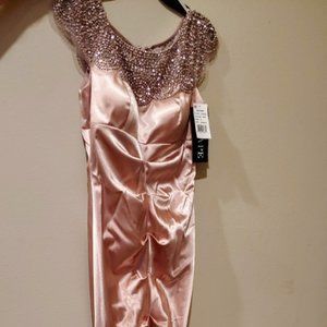 Gorgeous brand new hand beaded long dress!